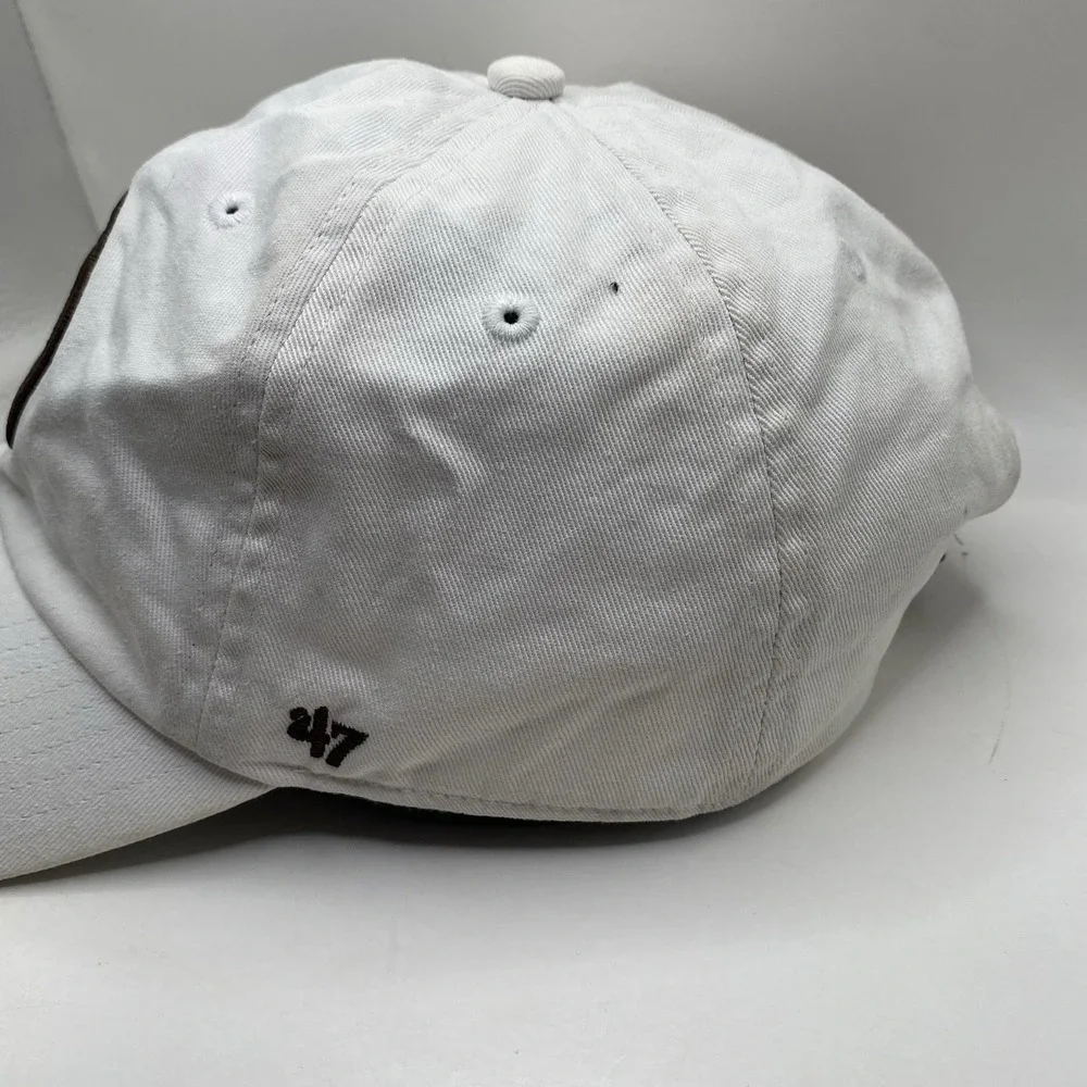 San Diego‎ Padres White Dye 47 Brand Clean Up Strapback VGC Cotton Cleaned